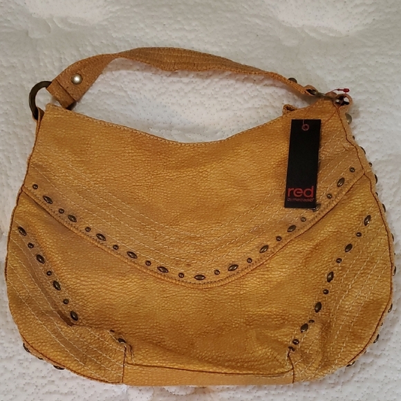 Red  Hobo Women's Merigold Shoulder Bag - Picture 1 of 6